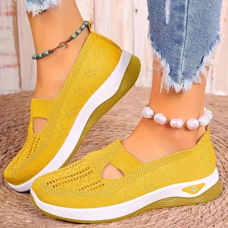 BreathEasy Mesh Flats  Lightweight SlipOn Casual Shoes For Women 18