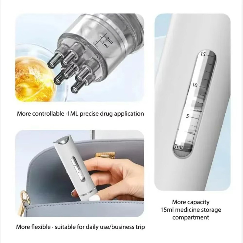 Portable Scalp Applicator  Mini Massager Comb  Essential Oil Liquid Dispenser For Hair Loss  Scalp  5