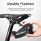 ROCKBROS Reflective Bike Saddle Bag Portable Nylon Tail Bag For MTB Road Cycling 3