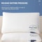 ZT1 3D Soft Neck Support Pillow High Elastic AntiCollapse Single Sleep Aid For Home Hotel Use 1