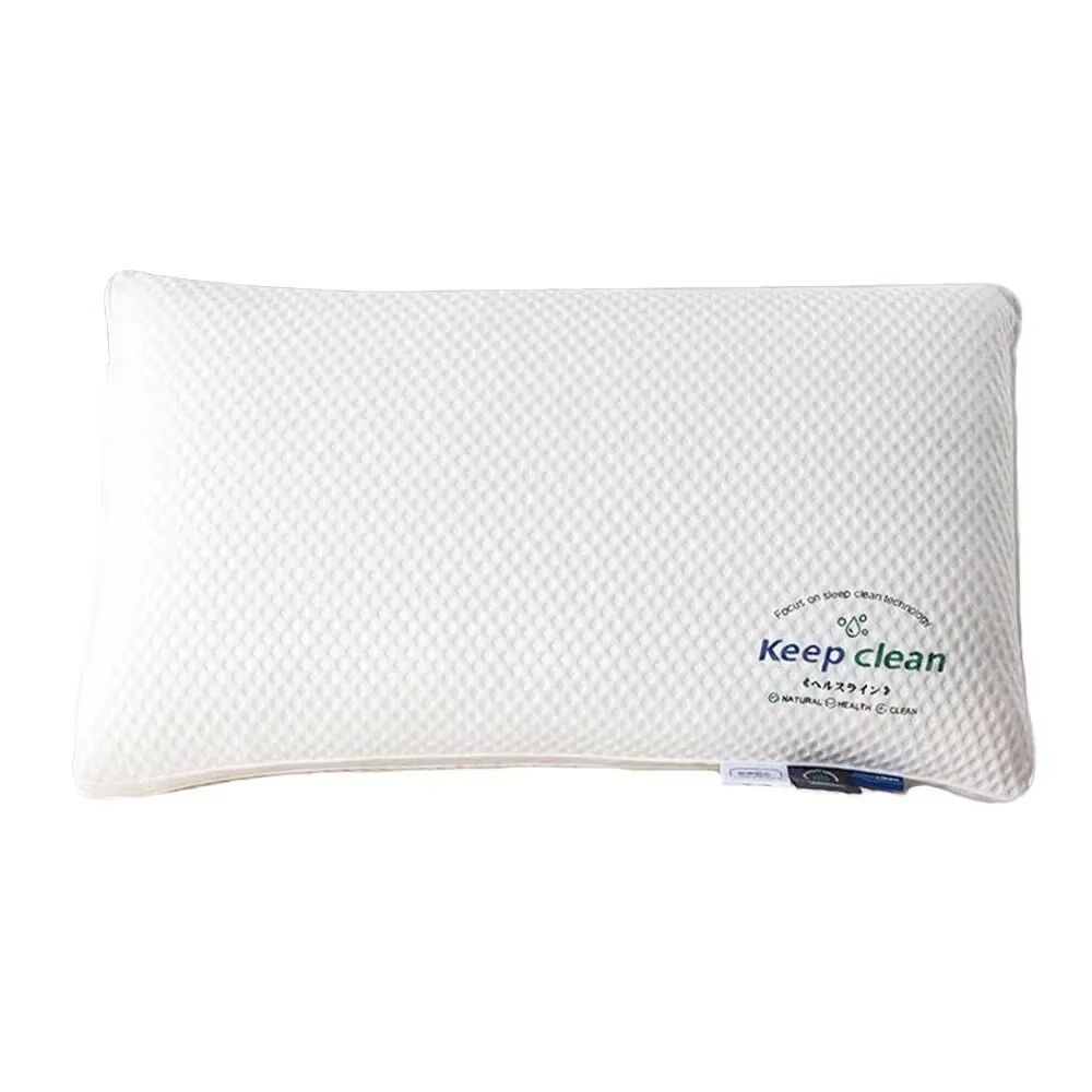 ZT1 3D Soft Neck Support Pillow  High Elastic AntiCollapse Single Sleep Aid For Home  Hotel Use 6