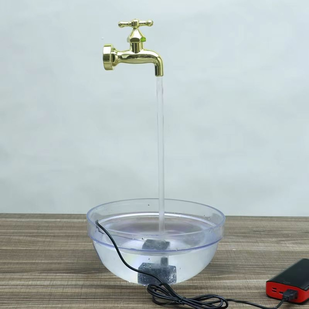 Floating Watering Can Fountain  Magical Garden Decor With Flowing Spout Effect 2