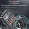 Mini Bluetooth Pocket Radio  Portable FM Receiver  Music Player With Flashlight 3