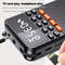 Mini Bluetooth Pocket Radio  Portable FM Receiver  Music Player With Flashlight 4