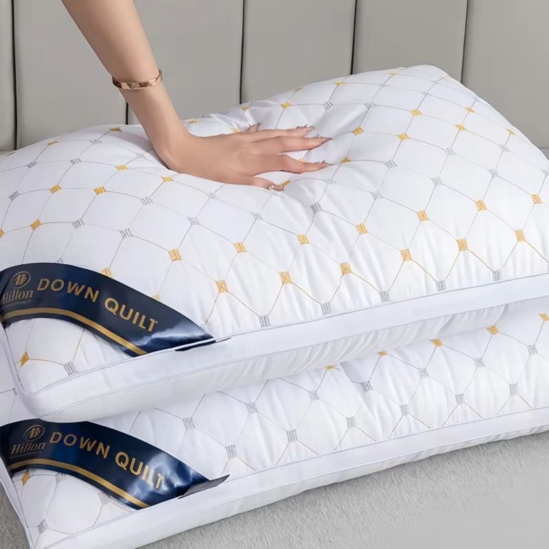Soft Polyester Pillow Insert Durable HotelQuality Bedding For Home Dorm Use 1