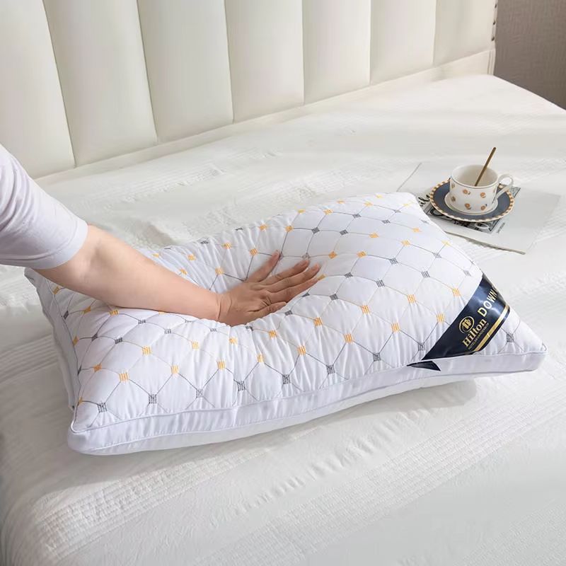 Soft Polyester Pillow Insert Durable HotelQuality Bedding For Home Dorm Use 7