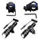 LED Tactical Flashlight With Gun Mount  USB Rechargeable Waterproof Hunting Torch 4
