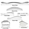 Professional Stainless Steel Gua Sha Set MultiShape Muscle Scraper Tools For Full Body Relief 5