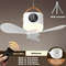 Rechargeable LED Ceiling Fan With Remote  Silent Portable  Powerful For Home  Camping 7