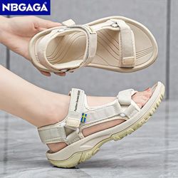 classic summer flat sandals for women – casual outdoor sport shoes