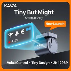 2k kawa mini 3 pro dash cam – smart wifi car camera with 24h parking & voice control