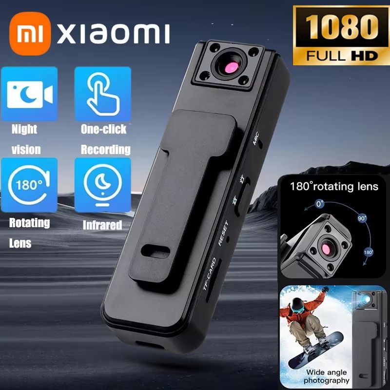 Xiaomi A9 1080P Mini Camera  Portable Night Vision Sports Cam For Outdoor  Riding Use 0