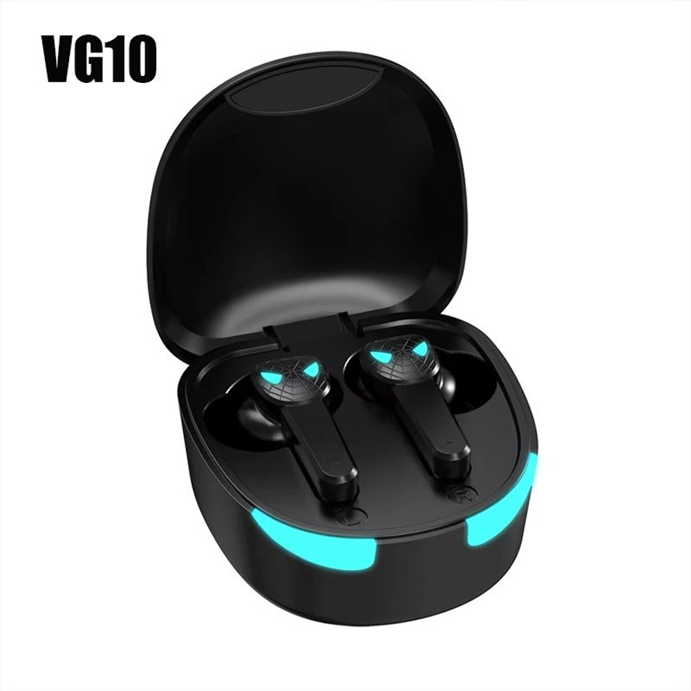 TG10 Wireless Bluetooth Earbuds  Noise Cancelling Gaming Headset With LED Display  Builtin Mic 6