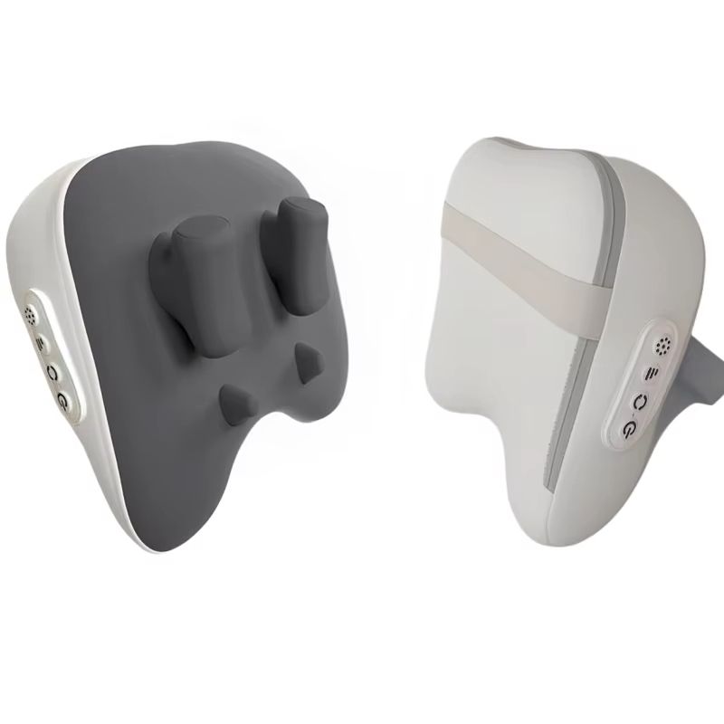 Wireless Trapezius Massage Pillow  Rechargeable Shiatsu Massager With Heat For Neck Waist Back And  5
