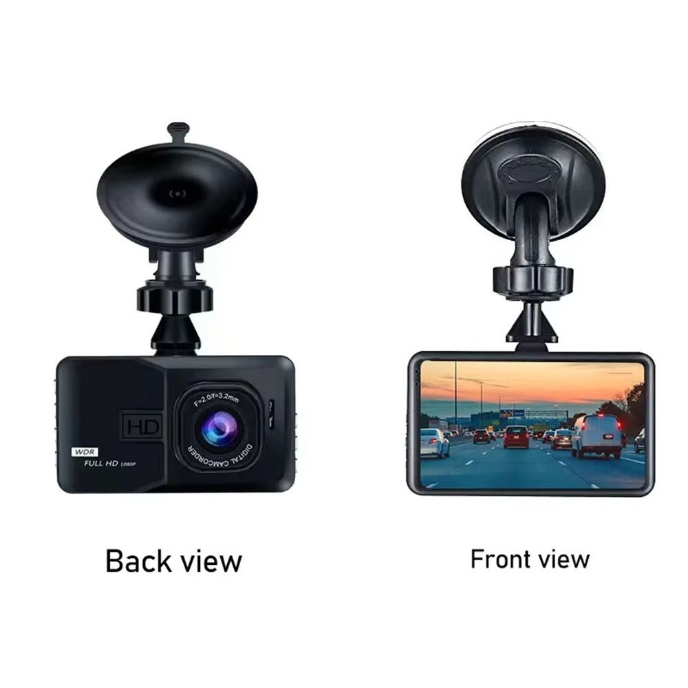 XUSHIDZ 1080P HD Car Dash Cam With Night Vision And Loop Recording  GSensor 24Hour Parking Monitor  4