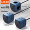 LDNIO 65W Cube Power Strip With USB Charging Station 2M Surge Protector Extension Cord For Home O 0