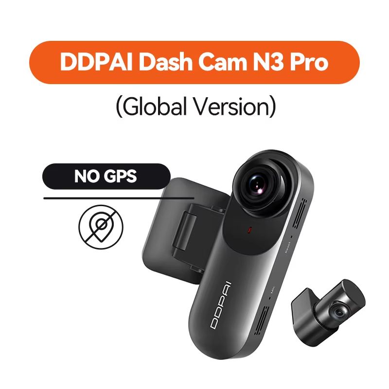 DDPAI Mola N3 Pro 25K Smart Dash Cam With WiFi  Car DVR With Night Vision  GPSReady Recording 6
