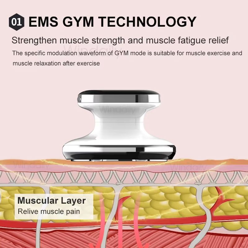 EMS  RF Body Slimming Machine  Fat Burner And Cellulite Massager With LED Therapy 1
