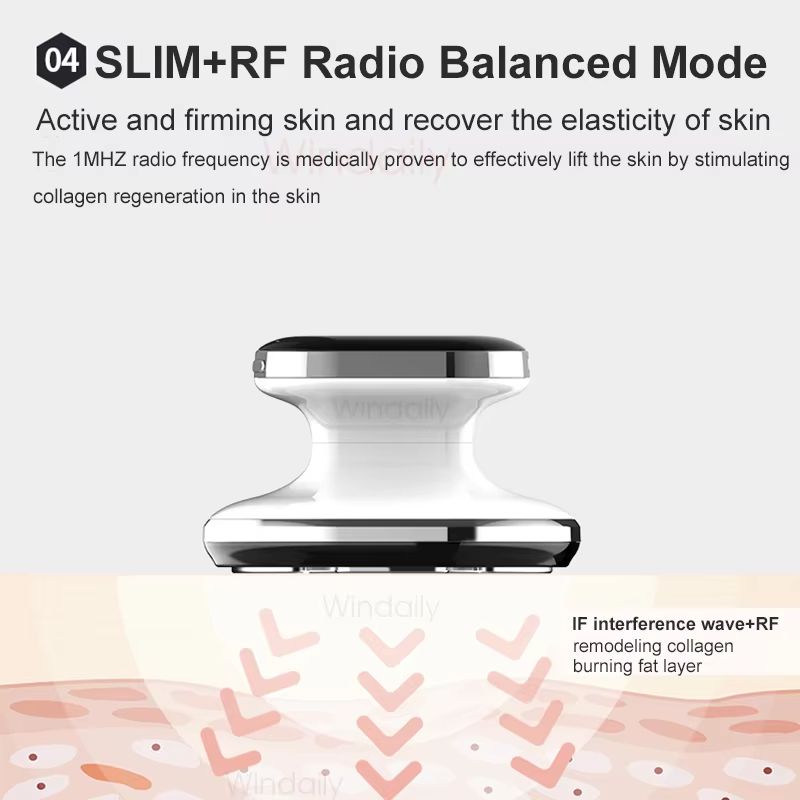 EMS  RF Body Slimming Machine  Fat Burner And Cellulite Massager With LED Therapy 3