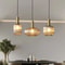 Retro Glass Pendant Light Colorful E27 LED Hanging Lamp For Dining Room Living Room Or Bedside 0
