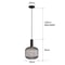 Retro Glass Pendant Light Colorful E27 LED Hanging Lamp For Dining Room Living Room Or Bedside 10