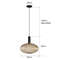 Retro Glass Pendant Light Colorful E27 LED Hanging Lamp For Dining Room Living Room Or Bedside 8