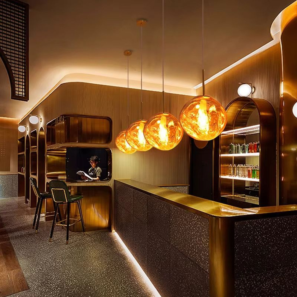 Modern LED Lava Pendant Light LoftInspired Hanging Lamp For Living Room Bedroom Cafe Decor 3