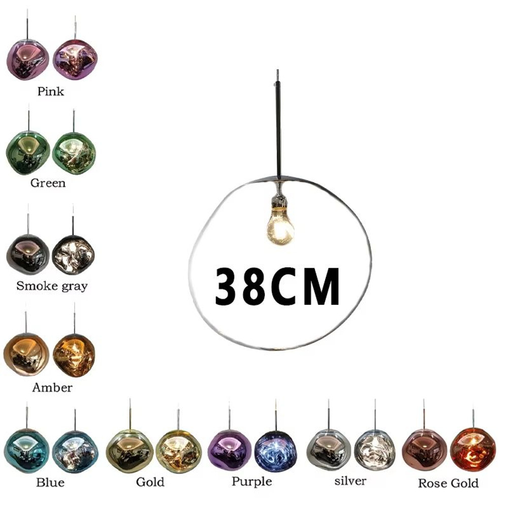 Modern LED Lava Pendant Light LoftInspired Hanging Lamp For Living Room Bedroom Cafe Decor 8