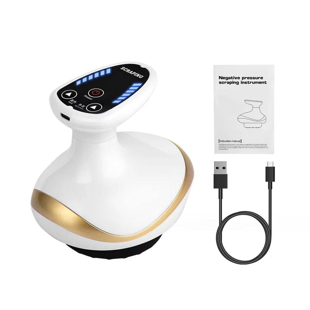 EMS Body Slimming Massager Infrared Heating Suction Cupping With LCD Display Gua Sha Therapy 5