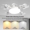 Smart Drone Fan Light Ceiling Lamp With Remote Control 2 In 1 Decorative LED And Quiet Fan 4
