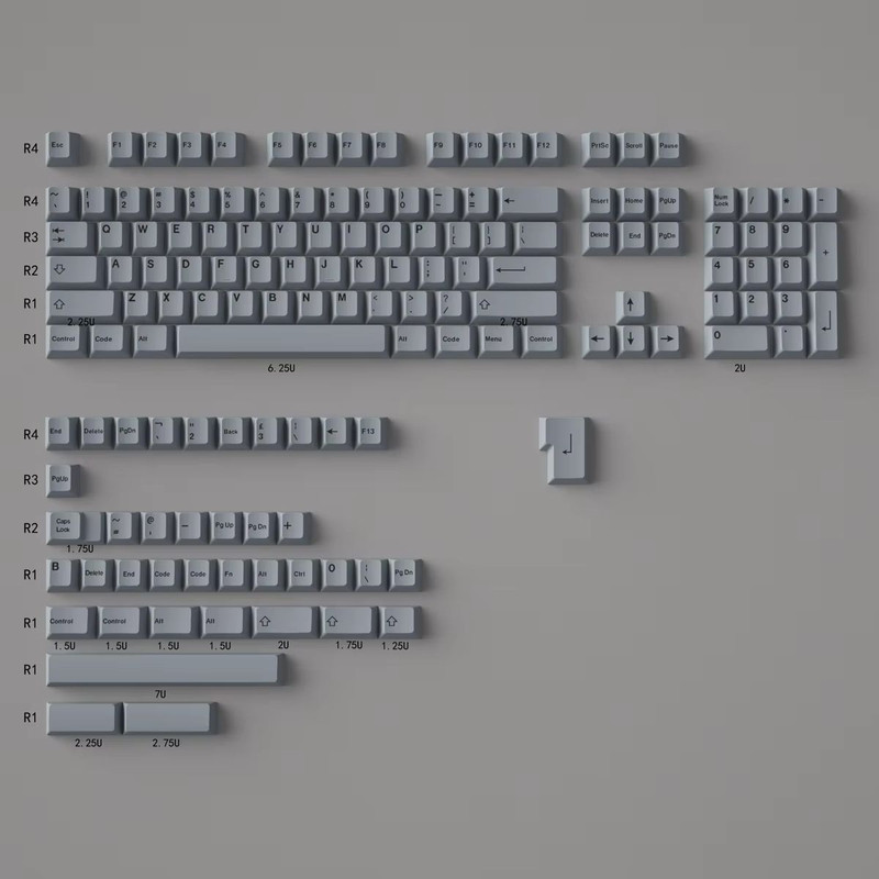 GMK Minimalist Red 140Key Keycap Set  Cherry Profile Japanese PBT DyeSub Keycaps For MX Mechanical  13