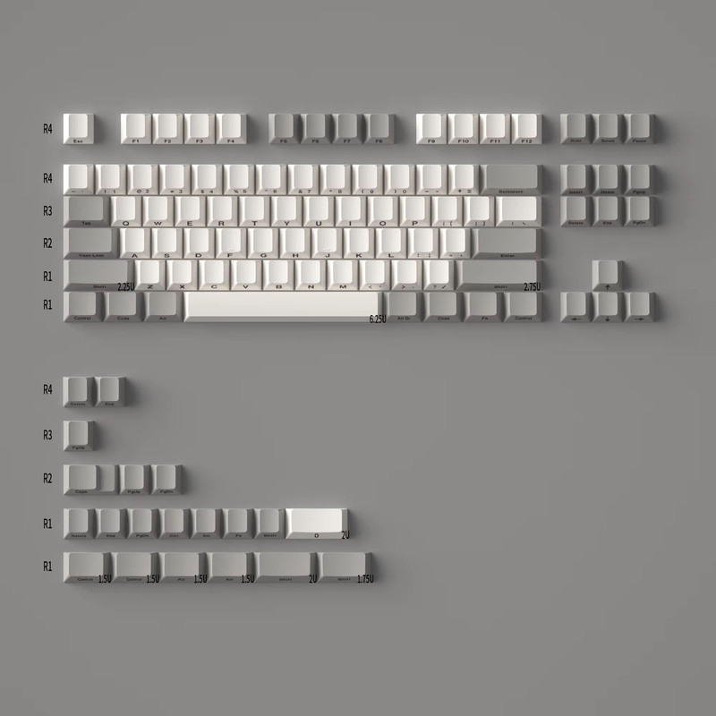 GMK Minimalist Red 140Key Keycap Set  Cherry Profile Japanese PBT DyeSub Keycaps For MX Mechanical  16