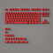 GMK Minimalist Red 140Key Keycap Set  Cherry Profile Japanese PBT DyeSub Keycaps For MX Mechanical  21