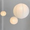 WabiSabi Japanese Style Pendant Lamp Round Rice Paper LED Ceiling Light For Dining Room Study Or C