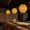 Handwoven Bamboo Pendant Light  30cm Chinese Style Ceiling Lamp For Restaurants Dining Rooms  Home  0