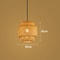 Handwoven Bamboo Pendant Light 30cm Chinese Style Ceiling Lamp For Restaurants Dining Rooms Home 7