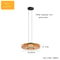 Luxury LED Glass Pendant Light Adjustable Hanging Chandelier For Kitchen Island Living Room Bedroo 6