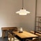 Nordic Cream White Glass Pendant Light – Modern LED Hanging Fixture for Dining Room, Bedroom, Bar & Indoor Spaces
