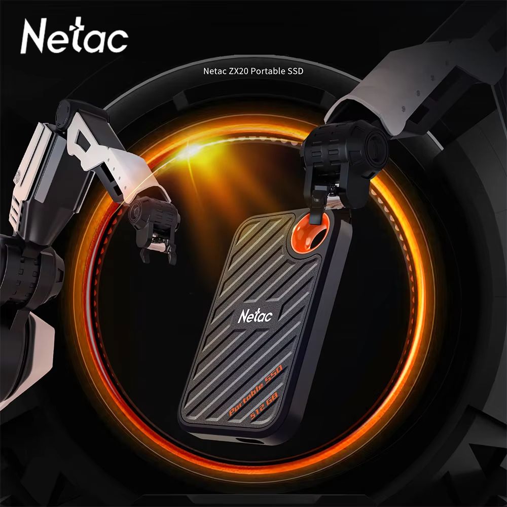 Netac BlazePro External SSD UltraFast Portable USB 32 Gen2x2 Solid State Drive 1TB 512GB 2TB 4