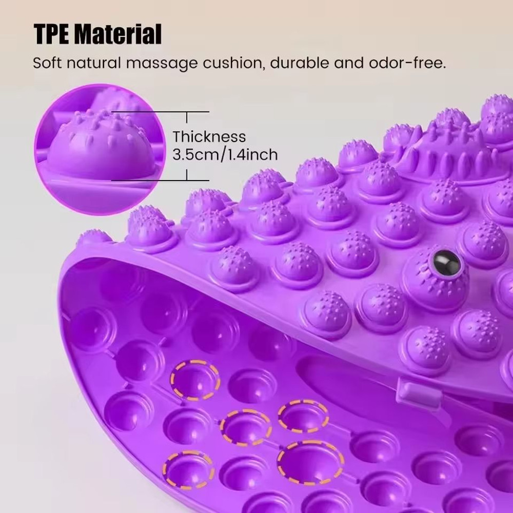 Acupressure Foot Massage Pad  Reflexology Mat For Pain Relief Yoga  Circulation Boost 1