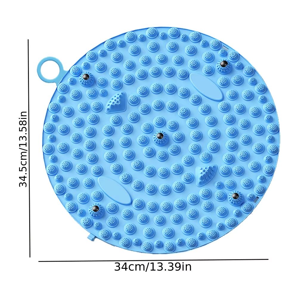 Acupressure Foot Massage Pad  Reflexology Mat For Pain Relief Yoga  Circulation Boost 7