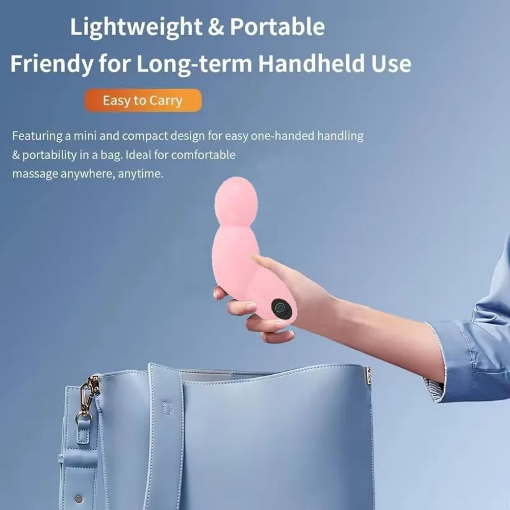 Mini Deep Tissue Massage Gun Compact Portable Muscle Massager For Neck Back Full Body Relief 0