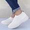Womens Slip On Platform Sneakers Sock Style Walking Shoes Casual Breathable Chunky Sneakers
