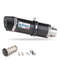 LeoVinceStyle 51mm Motorcycle Exhaust Muffler With Removable DB Killer HighPerformance Upgrade For 9