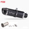 LeoVinceStyle 51mm Motorcycle Exhaust Muffler With Removable DB Killer HighPerformance Upgrade For 5