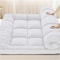 Luxury Extra Thick Mattress Pad For Queen King Beds 1000GSM Quilted Topper With Deep Pocket Soft 7
