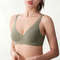Seamless Push Up Bra For Women  Wireless VNeck Bralette With Removable Pads 3