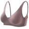 Seamless Push Up Bra For Women  Wireless VNeck Bralette With Removable Pads 5