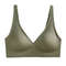 Seamless Push Up Bra For Women  Wireless VNeck Bralette With Removable Pads 7