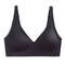 Seamless Push Up Bra For Women  Wireless VNeck Bralette With Removable Pads 8